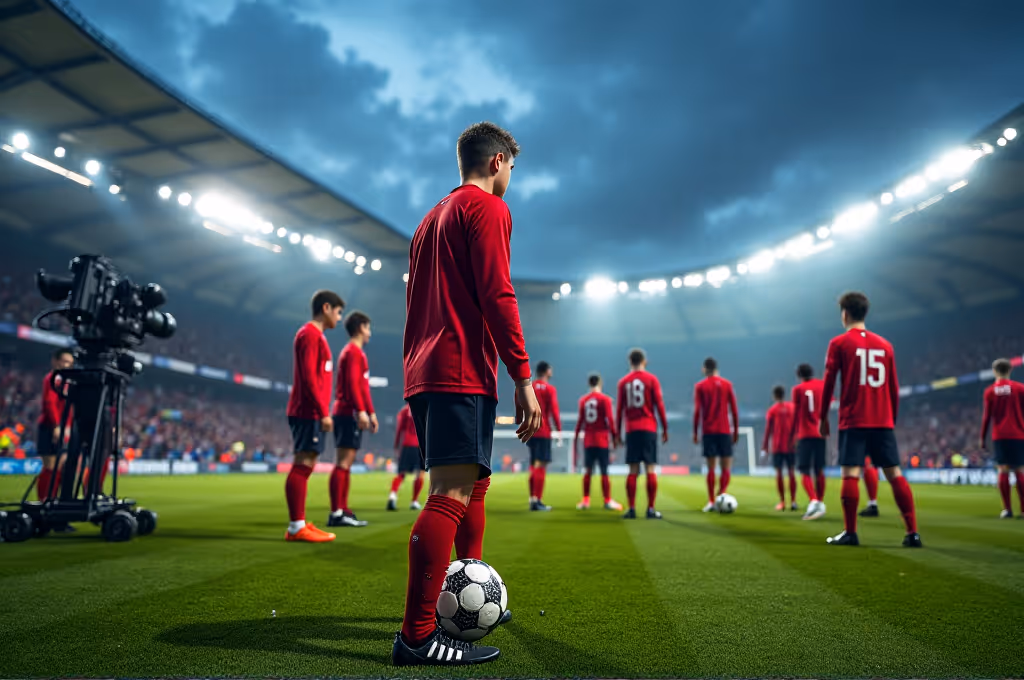 RTL macht den DFB-Nachwuchs zur Digitalmarke | Symbolbild KI-generiert © 2026 EMH AG JS by Flux