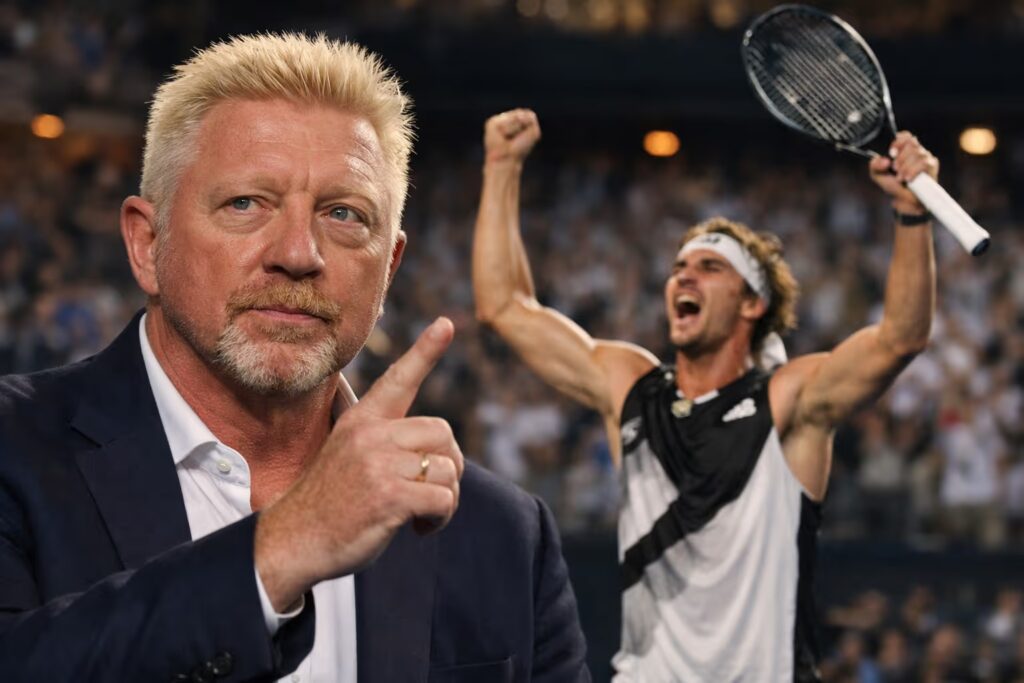 Becker traut Zverev den Grand-Slam-Coup zu | Symbolbild KI-generiert © 2026 EMH AG JS by OpenAI 5.4