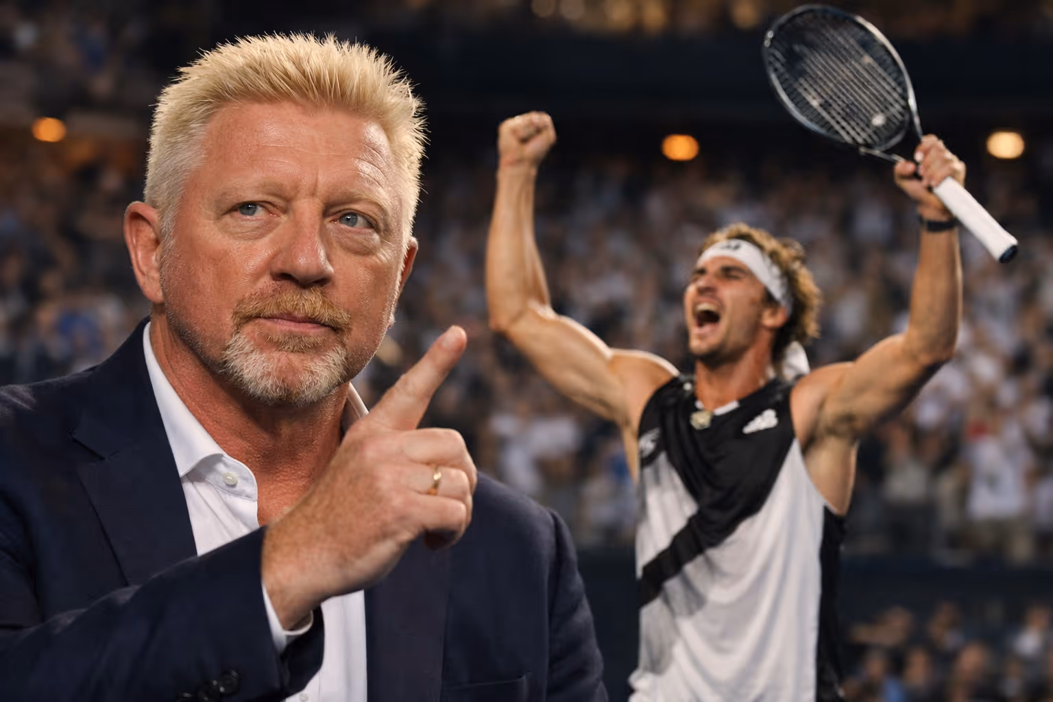 Becker traut Zverev den Grand-Slam-Coup zu | Symbolbild KI-generiert © 2026 EMH AG JS by OpenAI 5.4