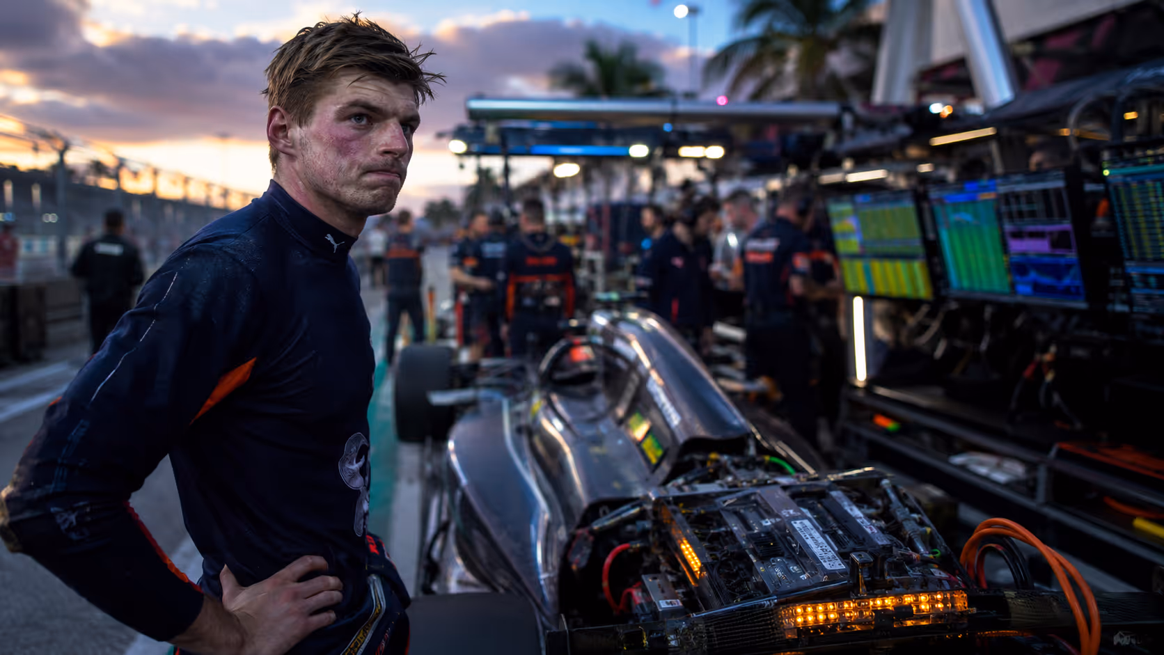 Verstappen sauer: Neue Formel-1-Regeln Energiespiel! | Symbolbild KI-generiert © 2026 EMH AG JS by OpenAI 5.5