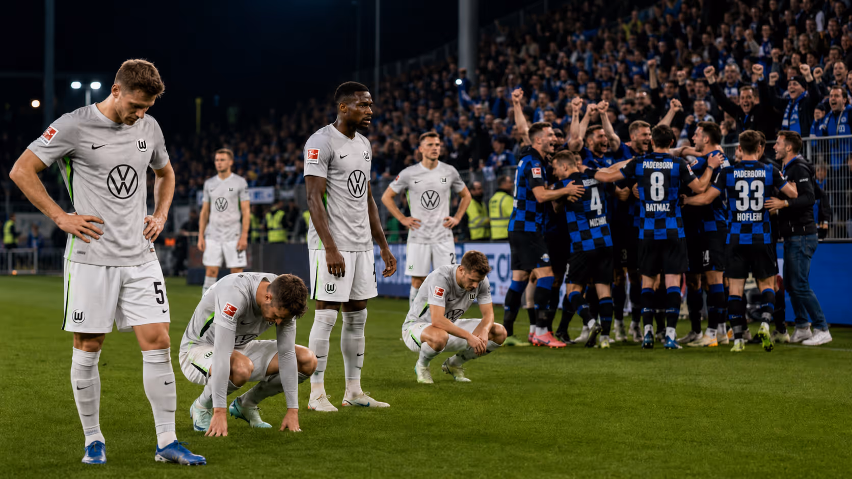 Wolfsburgs Absturz: Werksclub verliert Bundesliga-Sicherheit | Symbolbild KI-generiert © 2026 EMH AG JS by OpenAI 5.5