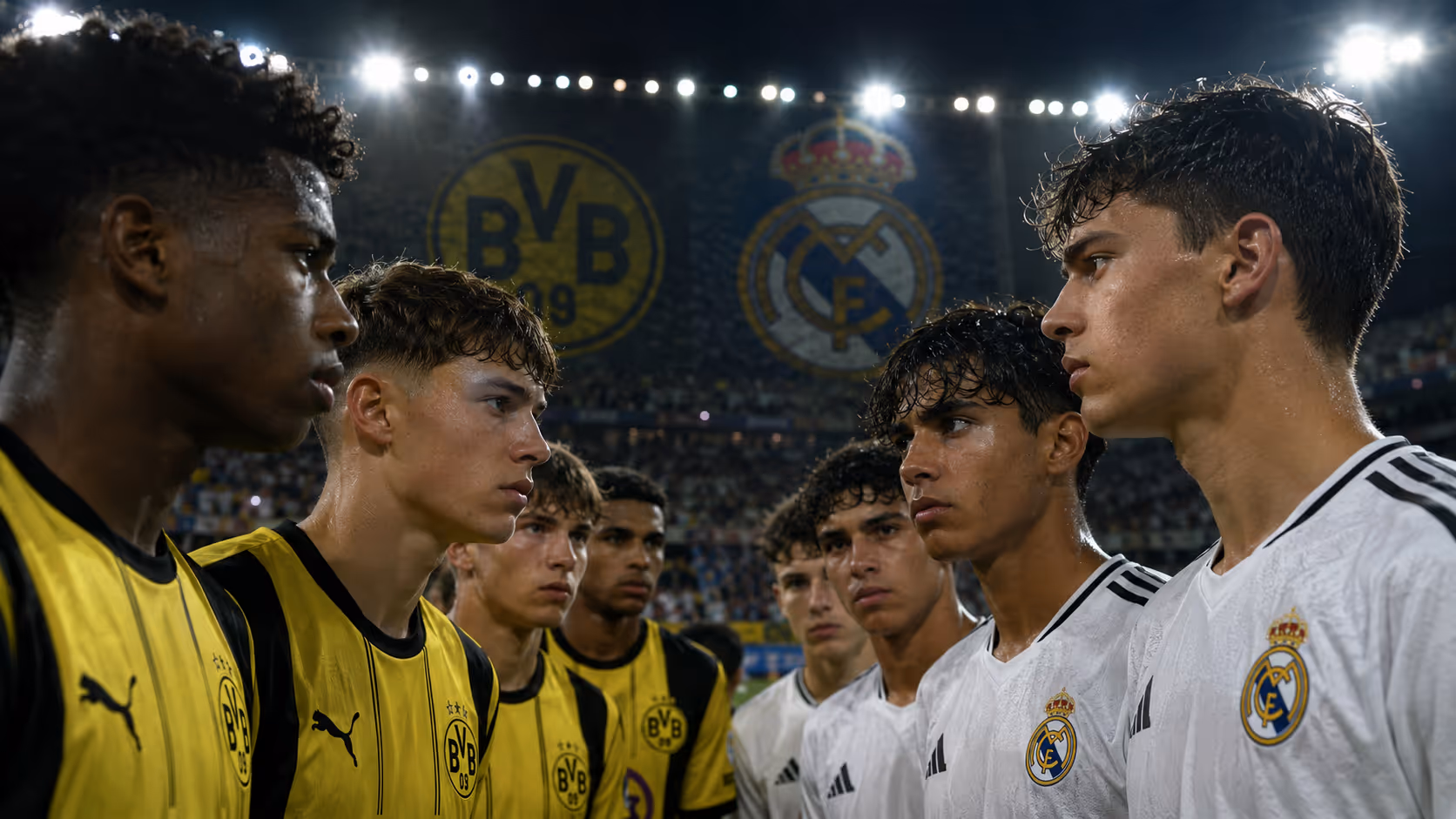 BVB gegen Real Madrid: Der Nachwuchs träumt vom Final-Coup | Symbolbild KI-generiert © 2026 EMH AG JS by OpenAI 5.5