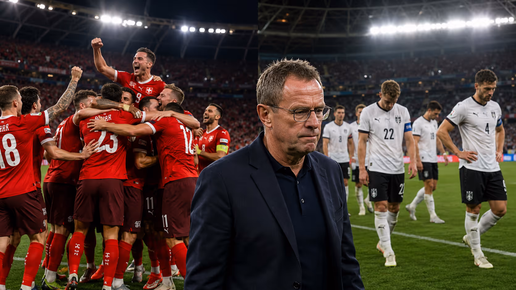 Schweiz eiskalt, Österreich entzaubert: Die WM bestraft Illusionen | Symbolbild KI-generiert © 2026 EMH AG JS by OpenAI 5.5