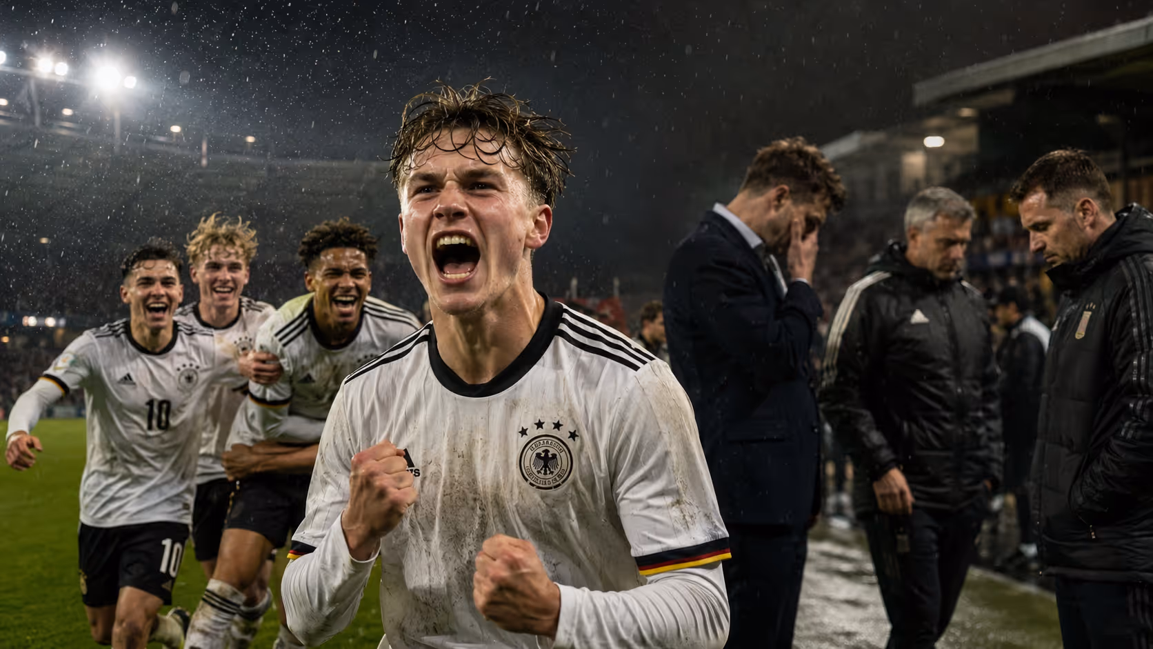 Deutsche U19 im EM-Finale: Die Jungen besser als die Großen? | Symbolbild KI-generiert © 2026 EMH AG JS by OpenAI 5.5