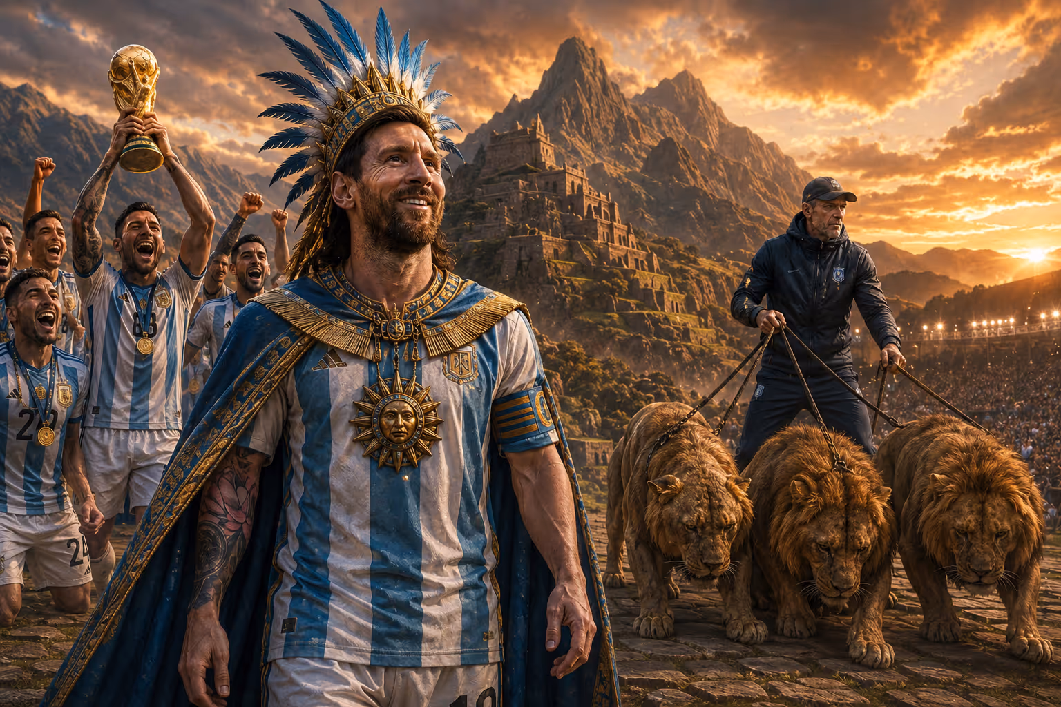 Englands Ego-Kollaps? Messi bestraft Tuchels Rückzug | Symbolbild KI-generiert © 2026 EMH AG JS by OpenAI 5.5