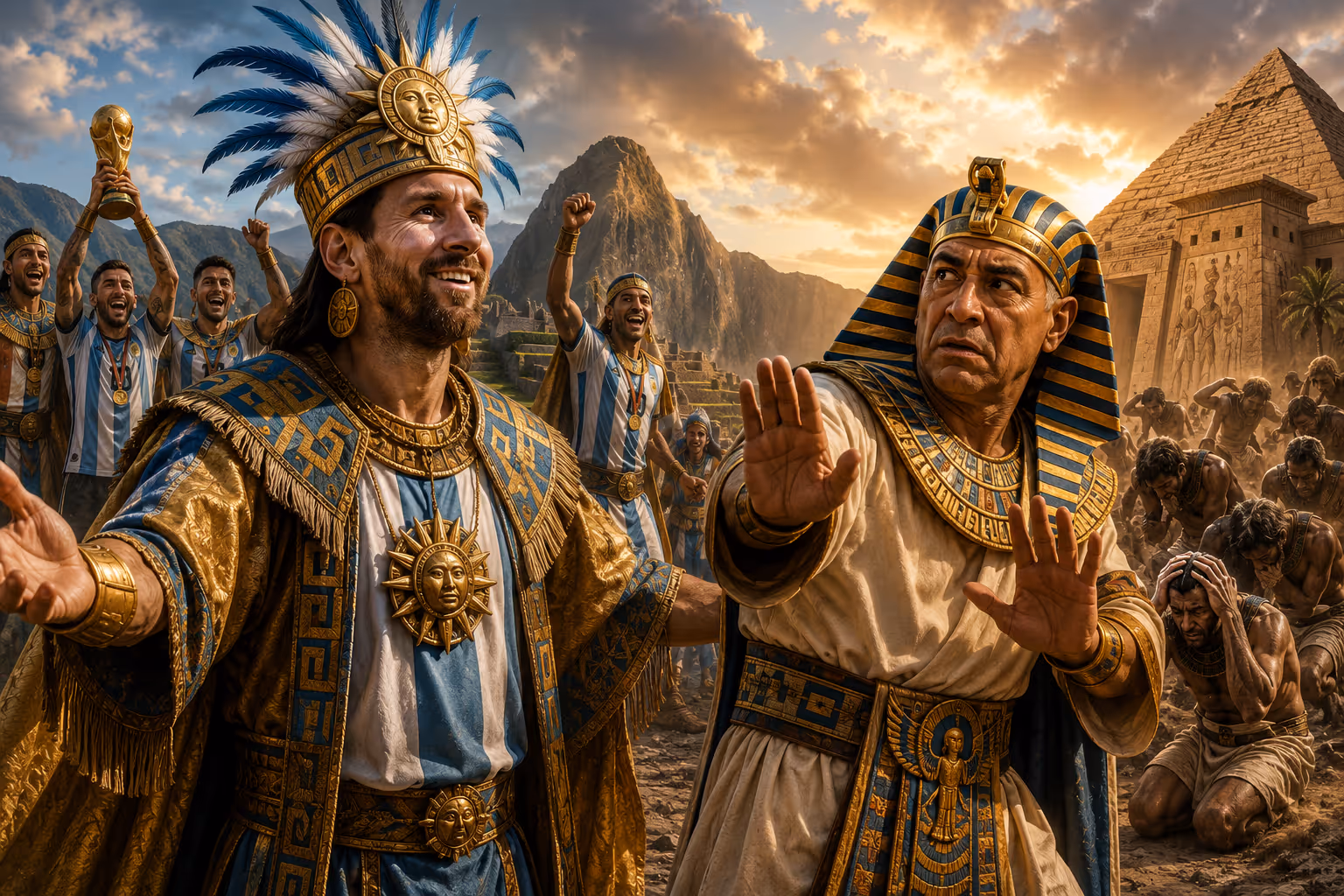 Messi-Gott: Argentinien dreht Spiel in 13 Minuten | Symbolbild KI-generiert © 2026 EMH AG JS by OpenAI 5.5