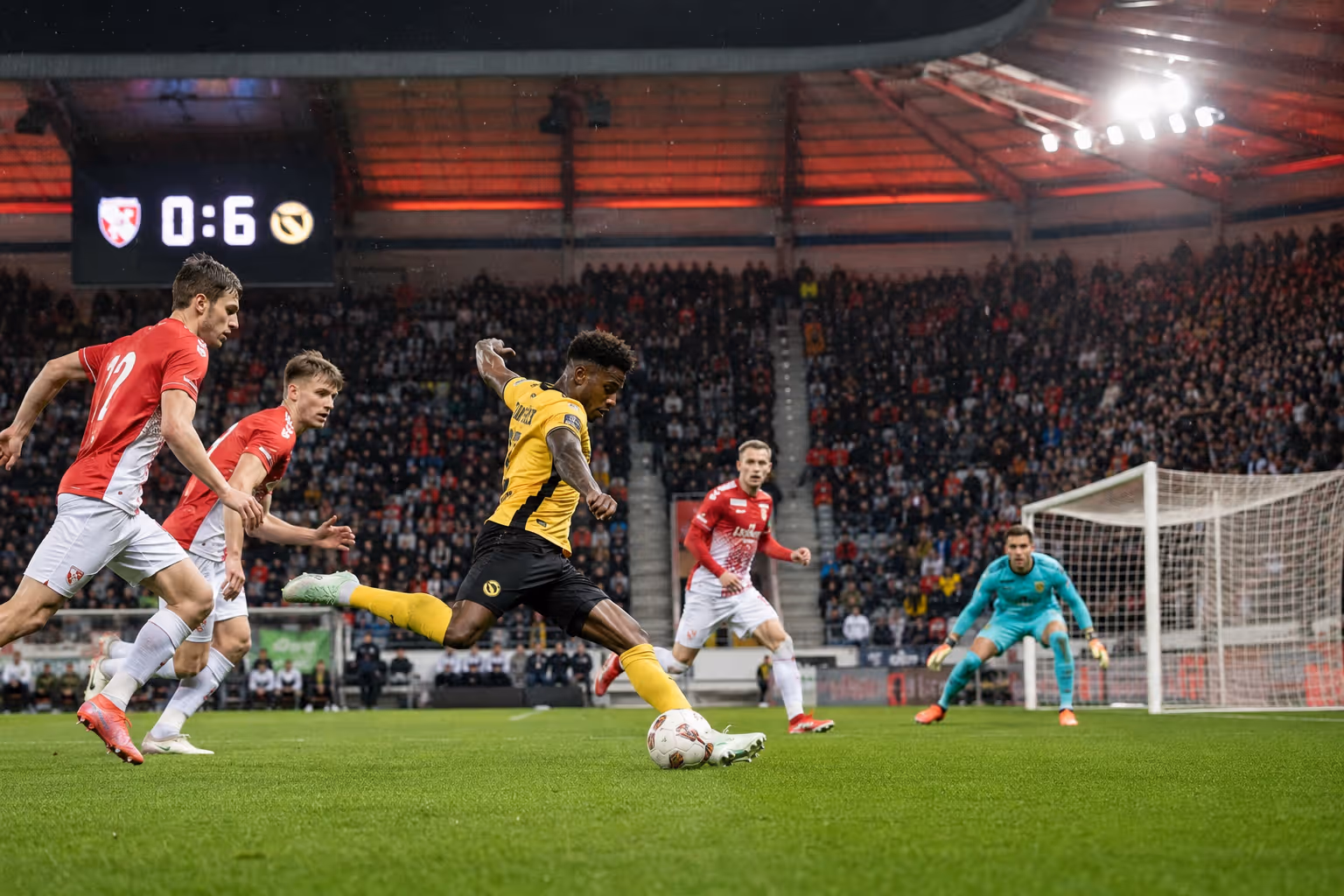 YB zerlegt den Meister: Der Blitzstart war die halbe Miete | Symbolbild KI-generiert © 2026 EMH AG JS by OpenAI 5.5