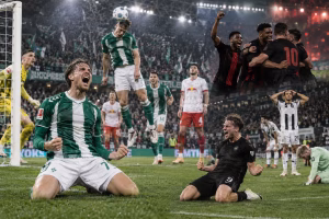 Bundesliga-Wahnsinn: Werder schockt RB – Elversberg dreht 1:3! | Symbolbild KI-generiert © 2026 EMH AG JS by OpenAI 5.5